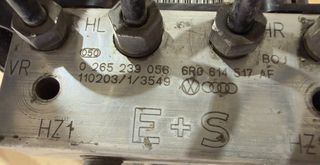 ΑΝTΛΙΑ ABS  AUDI. POLO. SEAT  0 265 239 056     6R0614 517 AF