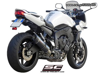 Εξάτμιση Τελικό Sc Project Oval Titanium with carbon cap Yamaha Fz1 2006-2016