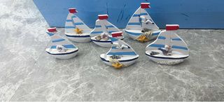Διακοσμητικό Souvenir Καραβάκι - Σετ 8 τεμάχια - L2024-23 - 125569