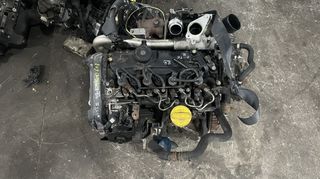 Κινητήρας diesel EURO 5 K9K(B)608, 1.5 dCi 90PS, από Nissan Note II '12-'16, για Nissan Juke-Qashqai '12-'18, Mercedes Citan '12-'16, Renault Megane III '12-'16, 148.000km Πόμπα-μπεκ BOSCH