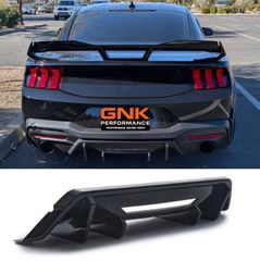 ΠΙΣΩ ΣΠΟΙΛΕΡ Ford MUSTANG 24-26 Rear Diffuser – Matte Black