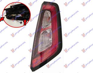ΦΑΝΟΣ ΠΙΣΩ LED (ΧΩΡΙΣ ΠΛΑΚΕΤΑ) (ΓΙΑ ΜΟΝΤΕΛΑ ΜΕ ΒΙΔΩΤΗ ΠΛΑΚΕΤΑ) SPORT (ΜΑΥΡΟ ΠΛΑΣΙΟ) (DEPO)
