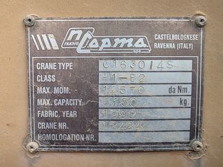 Γερανοί - Φορτηγά Με Γερανό 1992 CORMA  C1630/4S-thumb-5