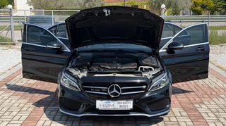 Mercedes-Benz C 220 2015 FULL AMG PACKET | ΗΛΙΟΡΟΦΗ | 7G-TRONIC | PRESTIGE-thumb-31