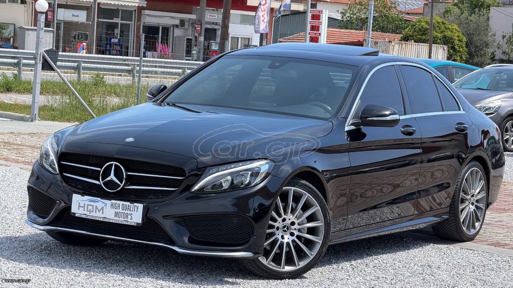 Mercedes-Benz C 220 2015 FULL AMG PACKET | ΗΛΙΟΡΟΦΗ | 7G-TRONIC | PRESTIGE
