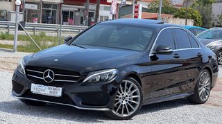 Mercedes-Benz C 220 2015 FULL AMG PACKET | ΗΛΙΟΡΟΦΗ | 7G-TRONIC | PRESTIGE