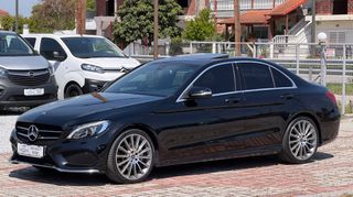 Mercedes-Benz C 220 2015 FULL AMG PACKET | ΗΛΙΟΡΟΦΗ | 7G-TRONIC | PRESTIGE-thumb-2