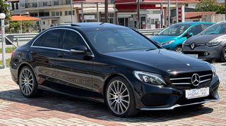 Mercedes-Benz C 220 2015 FULL AMG PACKET | ΗΛΙΟΡΟΦΗ | 7G-TRONIC | PRESTIGE-thumb-10
