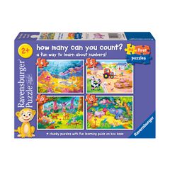 Ravensburger Puzzle: Τα Πρώτα Μου Παζλ (6/8/10/12) - Πόσα Μετράς? (12004065)