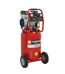 Toros Αεροσυμπιεστης Χαμηλου Θορυβου  Oilfree 50Lt, 2HP