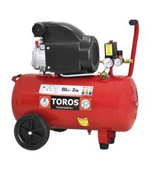 Toros Αεροσυμπιεστης Μονομπλοκ 50L/2Hp 230V