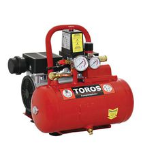 Toros Αεροσυμπιεστης  Oilfree Χαμηλου Θορυβου  6Lt, 0,75HP