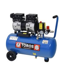 Toros Αεροσυμπιεστης Oilfree Χαμηλου Θορυβου (Silent) 24LT/1,0HP