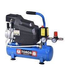 Toros  Αεροσυμπιεστης Μονομπλοκ 6Lt/1,5Hp 230V