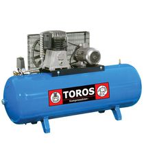 Toros Αεροσυμπιεστης Με Ιμαντα 500Lit/7,5Hp 400V Υψηλης Πιεσης 15 Bar ΑΕΡΟΦΥΛΑΚΙΟ