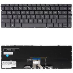 Deutsche Tastatur für Laptop - German Laptop Keyboard για HP Envy X360 15-EW 15-EY 15Z-EY 15-ew0000 15t-ew000 15-EW0013DX 15-EW0023DX 15-EW0797NR TPN-C157 N09669-001 DE No Frame Backlight Gray ( Κωδ.4