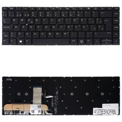 Teclado Español para Portátil - Spanish Laptop Keyboard για HP Elitebook x360 1040 G4 1040 G5 1040 G6 L41040-001 L66881-001 L54577-001 L41040-131 L41040-271 ES Nο Frame Backlight Black ( Κωδ.41378ESNO