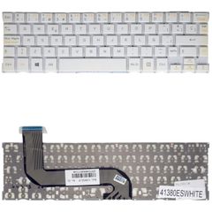 Teclado Español para Portátil - Spanish Laptop Keyboard για LG Tab-Book Z160 H160 Z160-GH30K Z160-GH50K H160-G H160-GV1WK H160-GV3WK Z160-G.AH51WA V137867AS1 V137867AR1 ES Nο Frame White ( Κωδ.41380ES