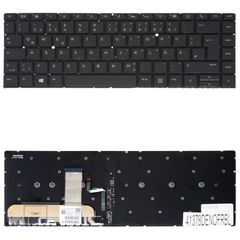 Deutsche Tastatur für Laptop - German Laptop Keyboard για HP Elitebook x360 1040 G4 1040 G5 1040 G6 L41040-001 L66881-001 L54577-001 L41040-131 L41040-271 DE Nο Frame Backlight Black ( Κωδ.41378DENOFR