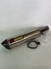 AKRAPOVIC EXHAUST SLIP ON TITANIUM SUZUKI GSF 650 BANDIT '07-'08/ GSF 1250 BANDIT '07-'09, GSX 650 F