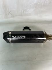 ARROW UNIVERSAL EXHAUST ΜΕ ΑΦΑΙΡΟΥΜΕΝΟ  RACETECH CARBON SHORT Φ54