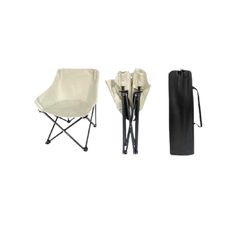 Πτυσσόμενη καρέκλα camping - 1056 - 271017 - Beige