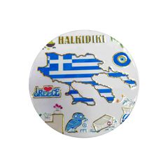 Σουβέρ Souvenir - Chalkidiki - Σετ 12pcs - 221386