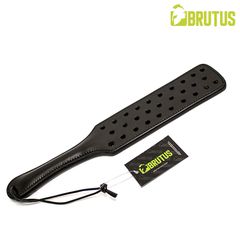 BRUTUS Leather Paddle with Holes-thumb-1
