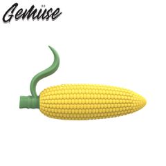 Gemüse - The Cutie Corn Cob - 9 Speed Vibrating Silicone Veggie-thumb-3