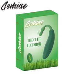Gemüse - The Cutie Cucumber - 9 Speed Vibrating Silicone Veggie-thumb-5