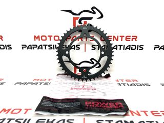 ΓΡΑΝΑΖΙ ΤΡΟΧΟΥ-> JTR857.45ZBK (YAMAHA XT400-550-600-600E-600Z TENERE ΚΑΙ XTZ660 ΚΑΙ VIRAGO 125-250 ΚΑΙ XV 125-250 / KEEWAY BLACKSTER ΚΑΙ CRUISER 250-250i / MZ BAGHIRA 660) (45Δ-520Β) (JT)