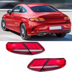 Φανάρια Πίσω Full LED Taillights  Mercedes C-Class A205 Cabrio C205 Coupe (2016-2023) Dynamic Sequential Turning Light