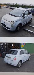FIAT 500 2010 1368CC 169A3000 ΠΩΛΟΥΝΤΑΙ ΑΝΤΑΛΛΑΚΤΙΚΑ-thumb-1