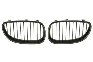 BMW 5 E60, E61 07.03-12.10 Μάσκα ψυγείου Front grille L/R front (set, M-PAKIET, black)