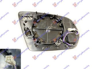ΚΡΥΣΤΑΛΛΟ ΚΑΘΡEΦΤΗ ΘΕΡΜΑΙΝOMENO (ME LED BLIS) (2+2pin) (ASPHERICAL GLASS)