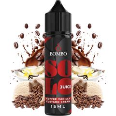 Bombo Solo Coffee Vanilla Custard Cream 15ml/60ml Flavorshot