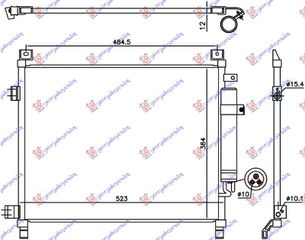 ΨΥΓΕΙΟ A/C 1.2 BENZINH (490x385x12) (KOYO)