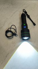 Ισχυρός φακός Kensun KS008 – Zoom, USB‑C, σχεδόν καινούργιος