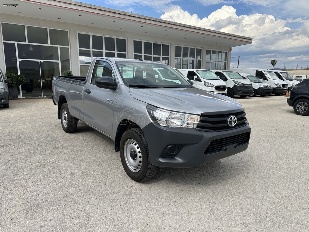 Pickup - Αγροτικό Toyota 2018 ΗILUX 150hp 4x2 A/C. Ελληνικης Αντιπροσωπειας !!