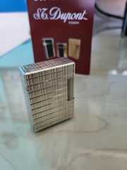 Ασημενιος αναπτηρας S.T Dupont