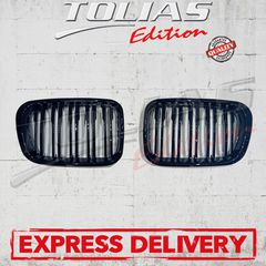BMW SERIES 3 E46 4D 98-02 GRILLE TWIN BAR TYPE M PERFORMANCE / ΚΑΡΔΙΕΣ ΠΡΟΦΥΛΑΚΤΗΡΑ