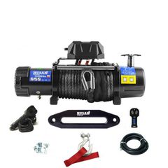 Εργάτης Husar BST 13500lbs 12V με συνθετικό σχοινί
