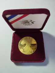 ΗΠΑ Επίχρυσο μετάλλιο Liberty Eagle σε βελούδινη θήκη  Έτος : 2000