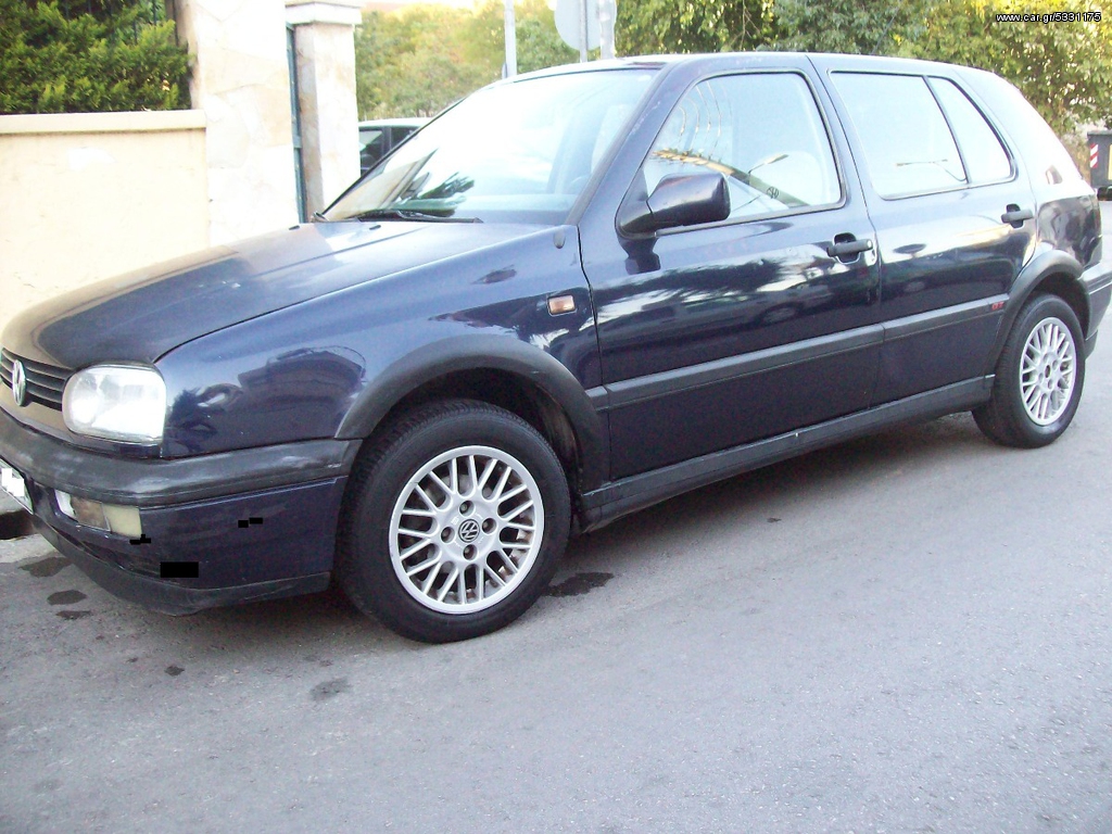 VW GOLF 1993 - 1998 // ΠΑΡΑΘΥΡΟ ΠΙΣΩ ΔΕΞΙΑ \\  Γ Ν Η Σ Ι Α-ΚΑΛΟΜΕΤΑΧΕΙΡΙΣΜΕΝΑ-ΑΝΤΑΛΛΑΚΤΙΚΑ