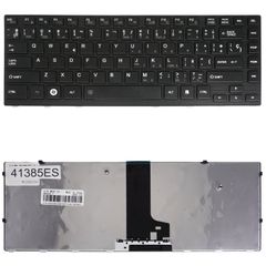 Teclado Español para Portátil - Spanish Laptop Keyboard για Toshiba Satellite M640 M645 M650 M600 P745 R801 P740 P745D PK130IW1B00 V114502GS1 PK130IW2B00 K000117220 ES Black ( Κωδ.41385ES )