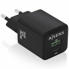 Φορτιστής Τοίχου Aisens ASCH-30W2P038-BK Μαύρο Πολύχρωμο 33 W