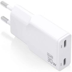 Φορτιστής Τοίχου Aisens AISENS ASCH-30W2P048-W Λευκό 30 W