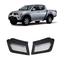 Mitsubishi L200 Triton 2005-2011 Front Mesh Grilles