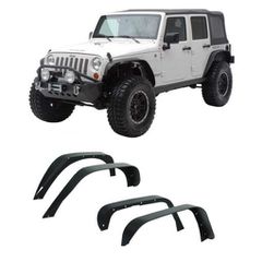 Jeep Wrangler JK 2007-2018 Fender Flares - [Iron]