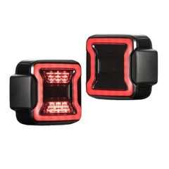 Jeep Wrangler JL 2018+ | LED Tail Lights - [Smoked]
